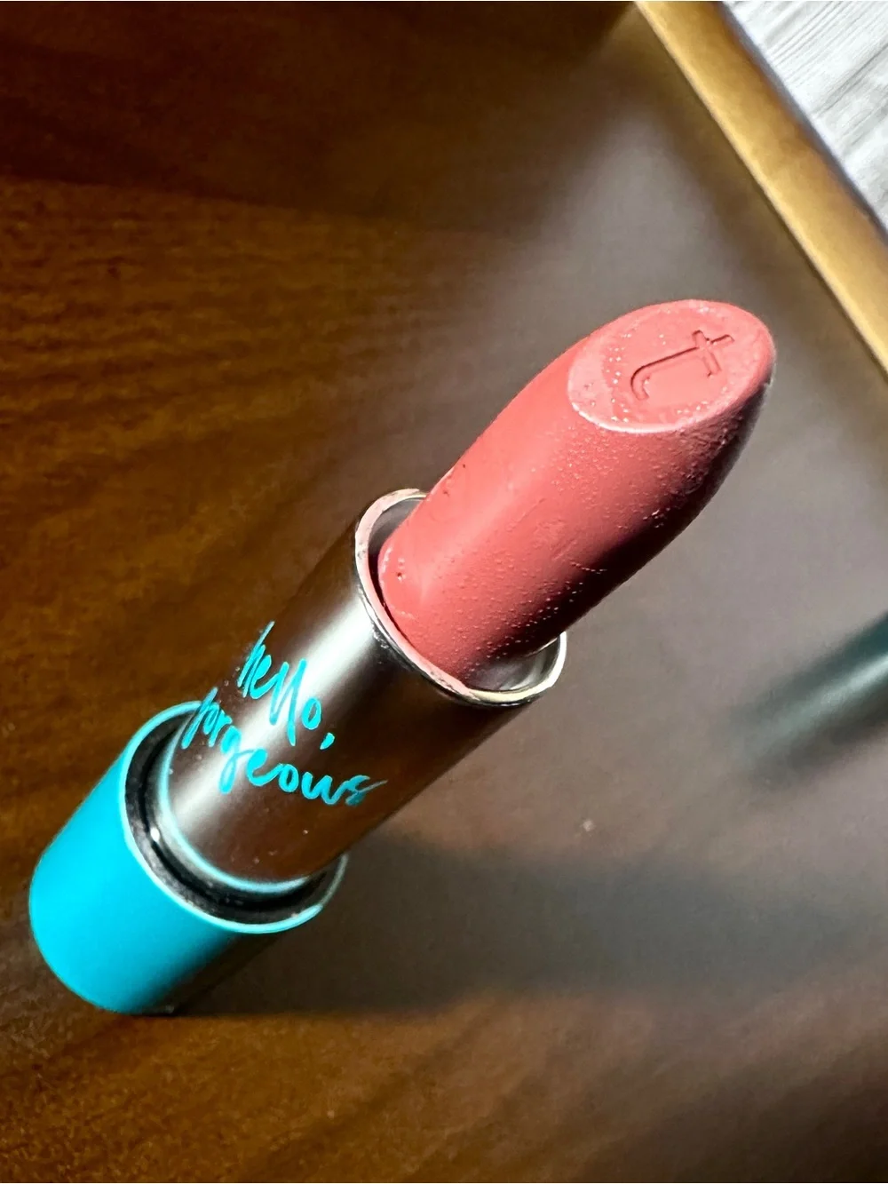 *Flaw* Thrive Causemetics Headliner Lipstick AQUILA Warm Rose Mauve 0.13